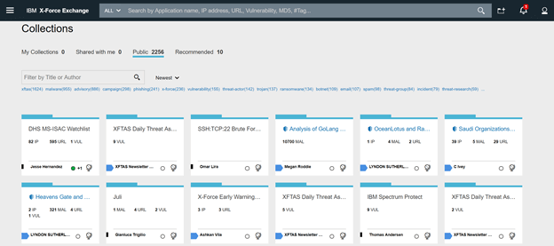 IBM X-Force Exchange 1