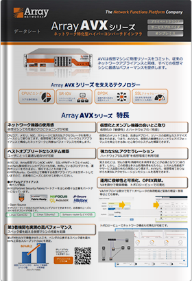 Array AVX シリーズ