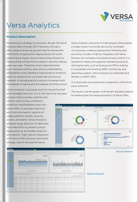 Versa Networks | SD-WAN＆SD-Securityソリューション